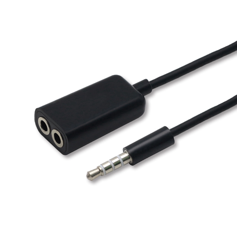 Đầu chia âm thanh giắc cắm 3.5mm đa năng tiện lợi