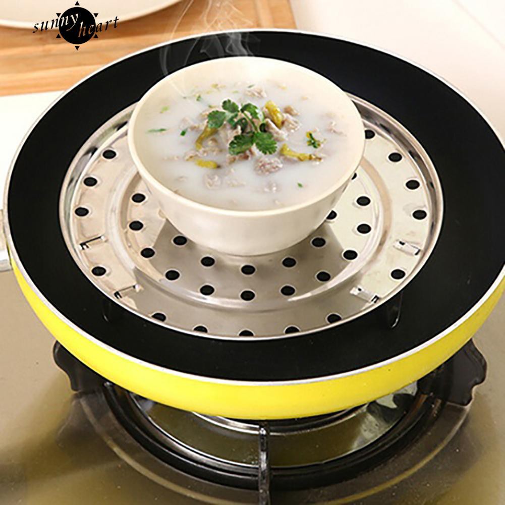 Khay Hấp Thực Phẩm Bằng Thép Không Gỉ Tiện Lợi