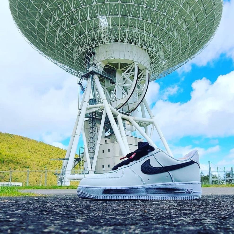 Giày Sneaker Nam Nữ Trắng Cổ Thấp Tăng Chiều Chiều Cao Nike AF1 Hoa Cúc Đế Khâu Da Cao Cấp ;