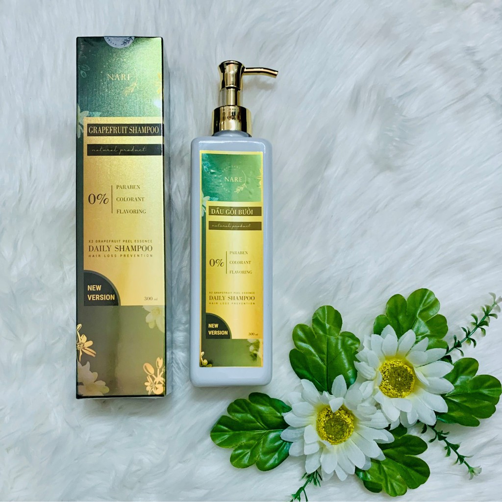 [MẪU MỚI] Dầu Gội Bưởi NARE Ngăn Rụng Tóc, Gàu Ngứa 300ml | BigBuy360 - bigbuy360.vn