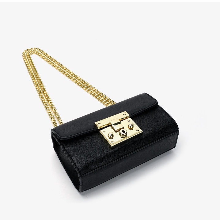 🌸Hàng Order🌸 Túi Xách Nữ CEEKAY Da Trần Nắp Gập Khóa Gài Quai Xích Sang Chảnh Nữ Tính 🌸Hàng Quảng Châu