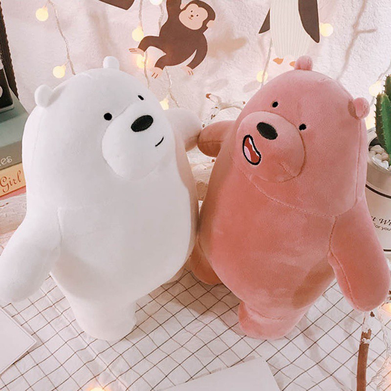 We Bare Bears đồ chơi nhồi bông Dễ Thương