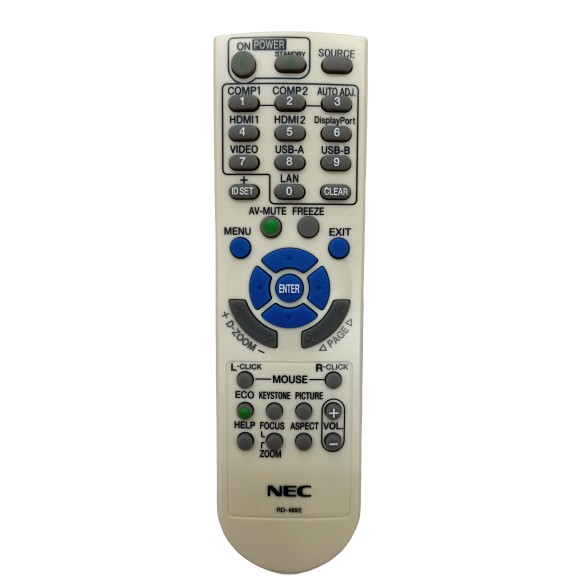 Điều khiển máy chiếu Nec ( chính hãng)