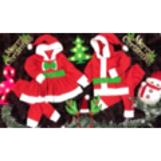 Combo 10 bộ ông và bà già noel giá 510k