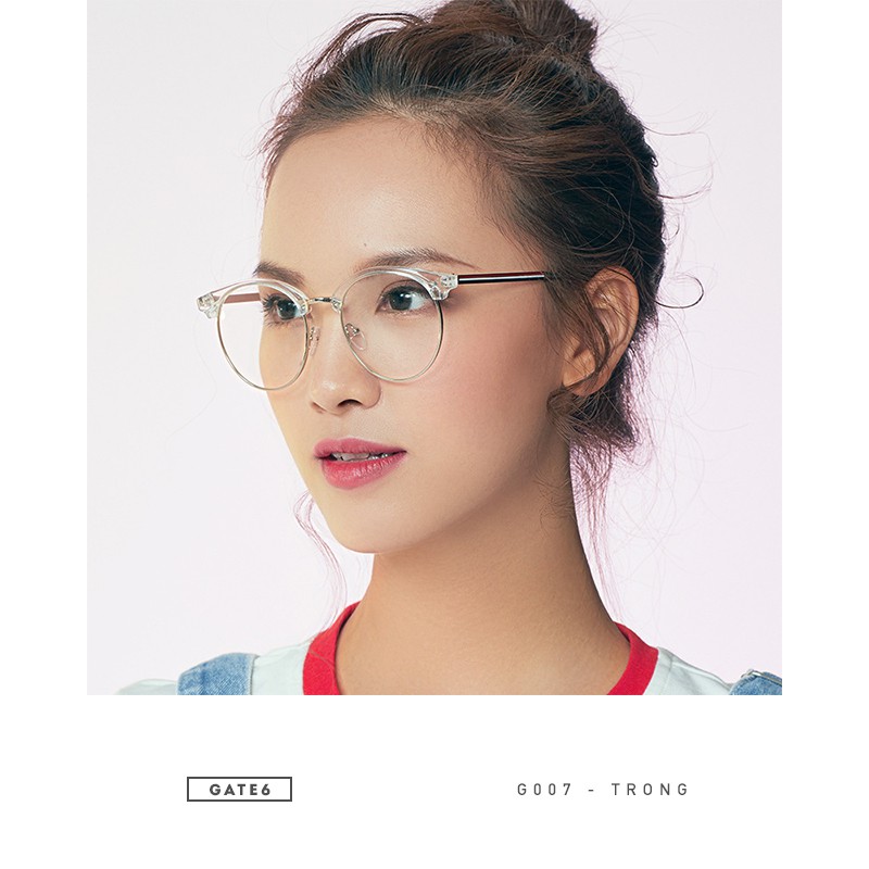 Kính Unisex Thời Trang Vintage - G007 [Tặng bao da - móc khoá]