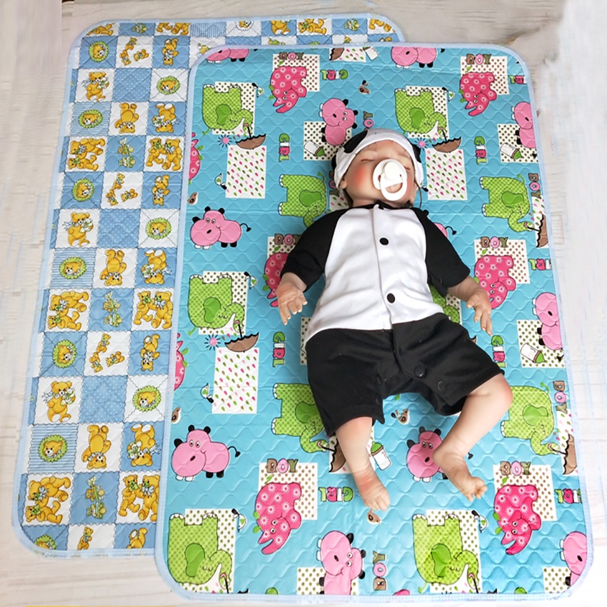 Chiếu lót thay đồ chống thấm cho bé size lớn,Tấm lót thay đồ cho bé