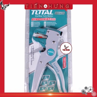 7" Kìm (kiềm) tuốt dây điện mỏ quạ Total THT15606