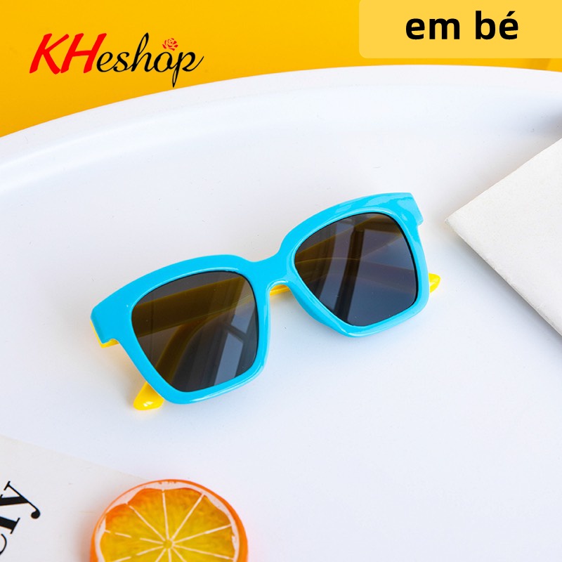Kính râm, kính đi nắng cho bé chống bụi, chống tia UV400, 4 màu cực ngầu mã Y1573