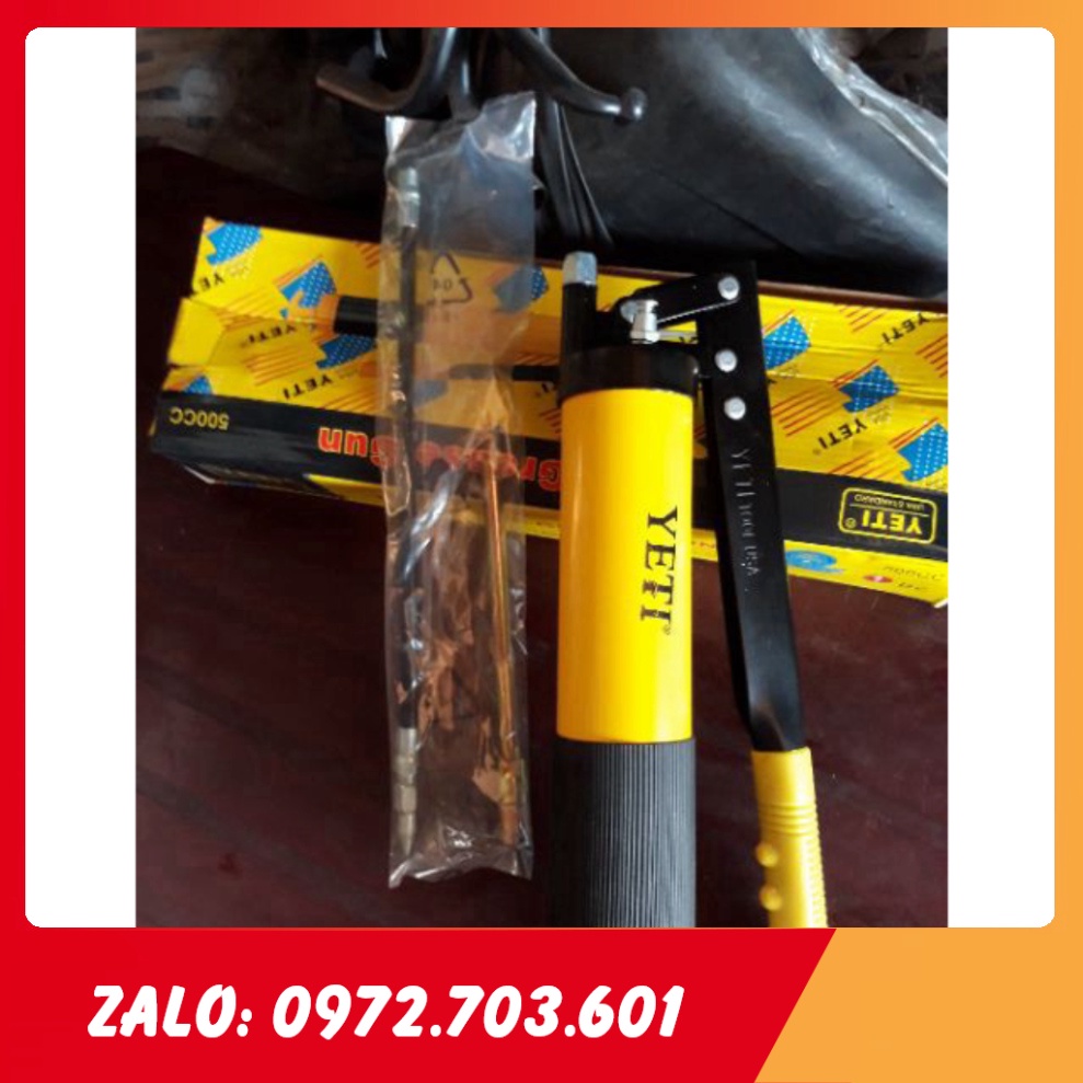 Bơm mỡ tay PROTEK/BOSI 500cc. Súng bơm mỡ cao cấp [GIÁ TỐT]