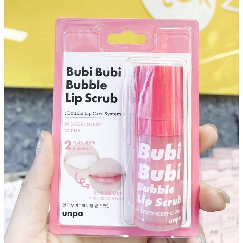 Tẩy da chết môi Bubi Bubi Lip Scrub Hàn Quốc