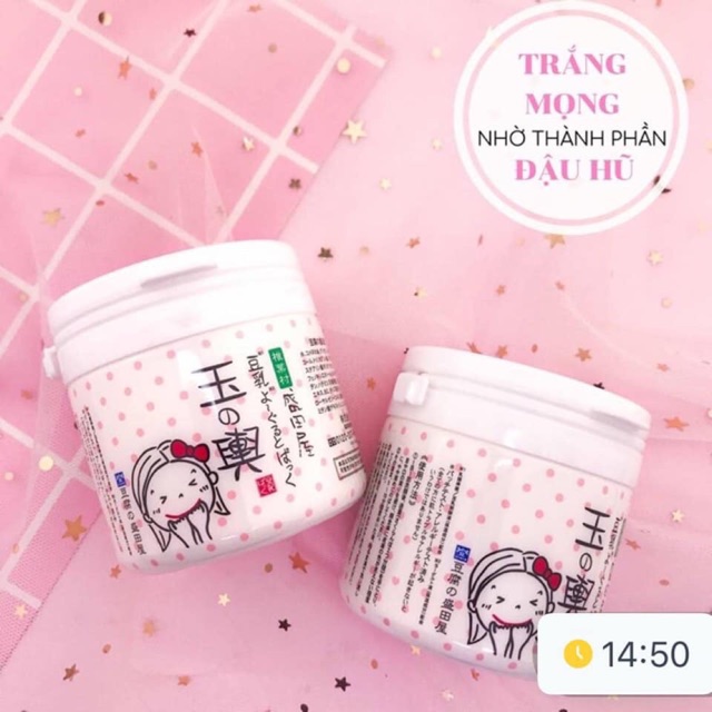 Mặt nạ đậu hũ Nhật Bản