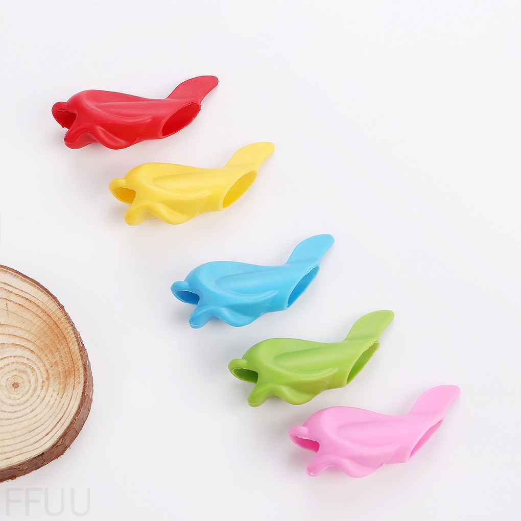Set 10 dụng cụ cầm bút hình cá heo FF86