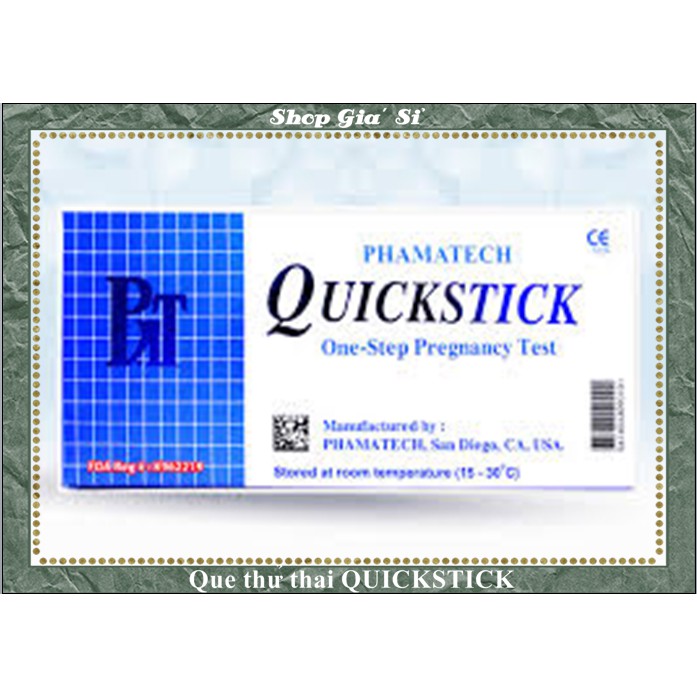 Sỉ Que thử thai Quickstick hàng chính hãng