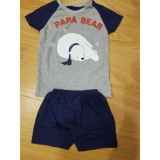 Combo 3 bộ cộc tay cho bé trai chất cotton