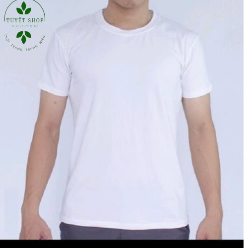 Áo thun áo lót cộc tay+ Ba lỗ nam trung niên.