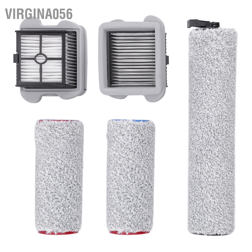 Virgina056 Máy hút bụi Bộ lọc chổi lăn có thể tháo rời phận thay thế máy cho Roborock U10