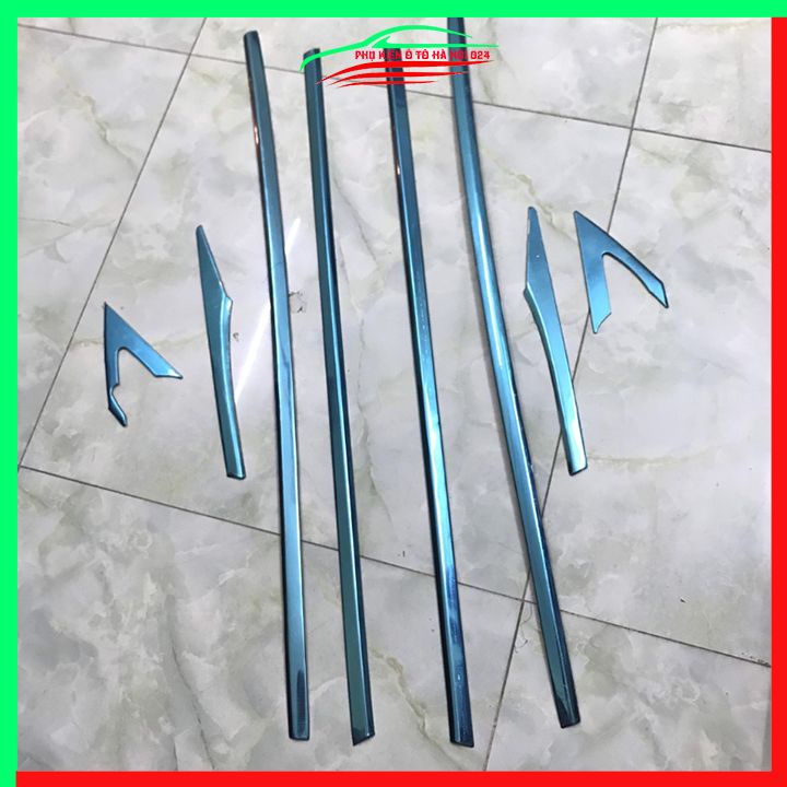 Bộ nẹp viền chân kính inox Civic 2017-2021