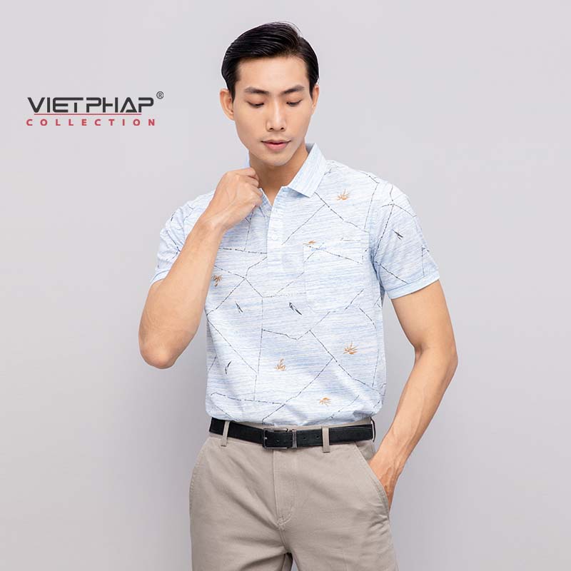 Áo thun Milan VIỆT PHÁP /Form Luxury / Chất liệu cotton mềm mịn, thoáng mát, thấm hút mồ hôi tốt 26243