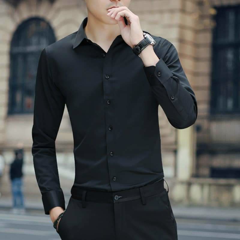 Áo sơ mi dài tay nhiều màu, chất liệu dày dặn, màu sắc trẻ trung năng động, thiết kế thời trang
