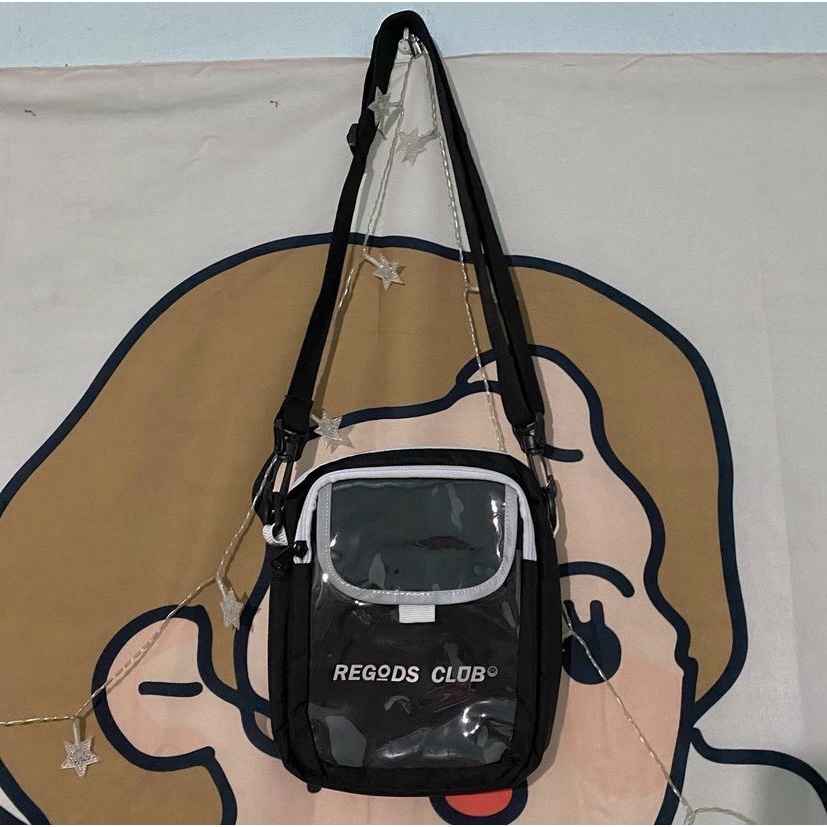 Túi Đeo Chéo Viền Phản Quang Local Brand RGS ss1
