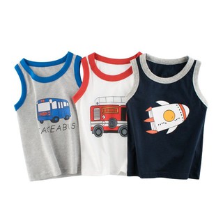 Áo ba lỗ trẻ em - Áo sát nách bé trai 27Kids