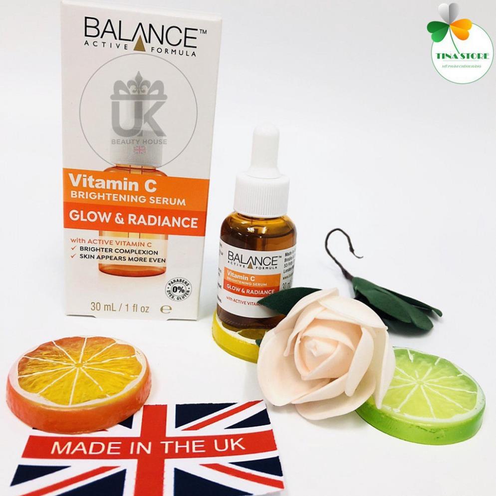 [Chính Hãng] Serum Trắng Da, Mờ Thâm Balance Active Formula Vitamin C Brightening 30ml - Tinh Chất Dưỡng Da Serum