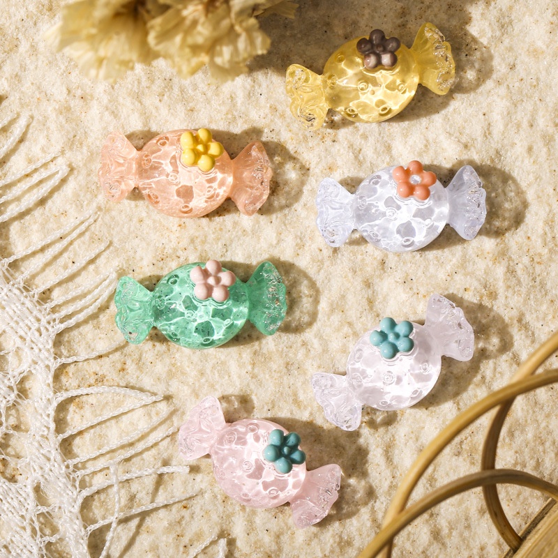 Set 10 charm kẹo trang trí móng