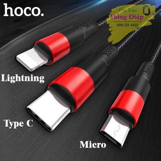 Cáp 3 Đầu Hoco X26