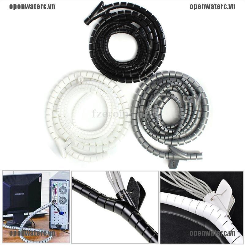 Cuộn Dây Quấn Bảo Vệ Dây Cáp 1M 8mm