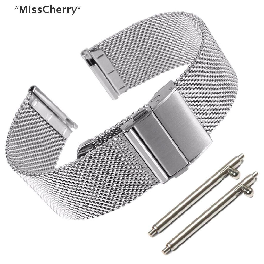 Set 10 Thanh Lò Xo Bằng Thép Không Gỉ 12~24mm Chuyên Dụng Dành Cho Dây Đồng Hồ Đeo Tay