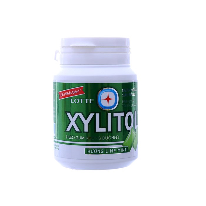 ￼Kẹo gum không đường Lotte Xylitol [xilytol, xilitol, xylytol]