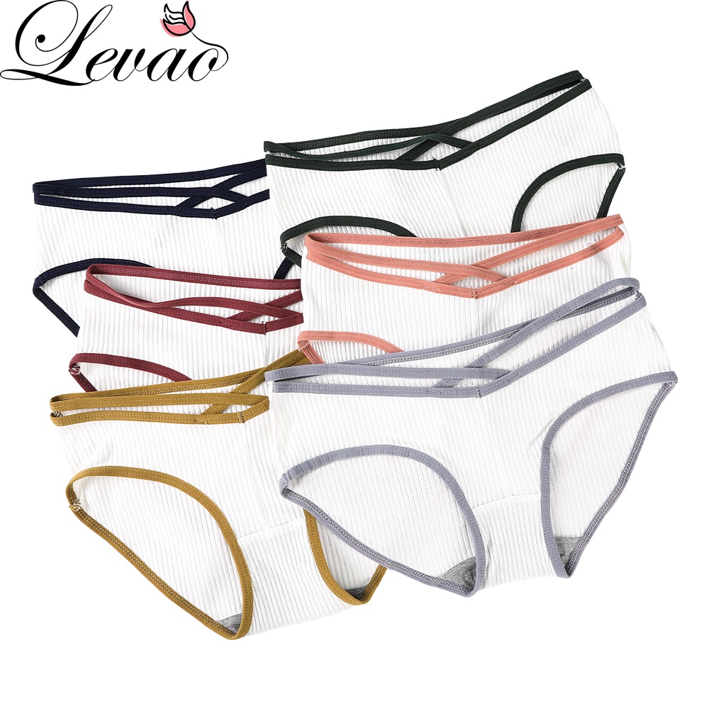 Quần lót LEVAO bằng cotton thoải mái tiện dụng cho nữ