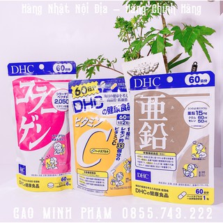 (Date 2023) Combo Colagen, Vitamin C và Viên Kẽm Nhật Bản