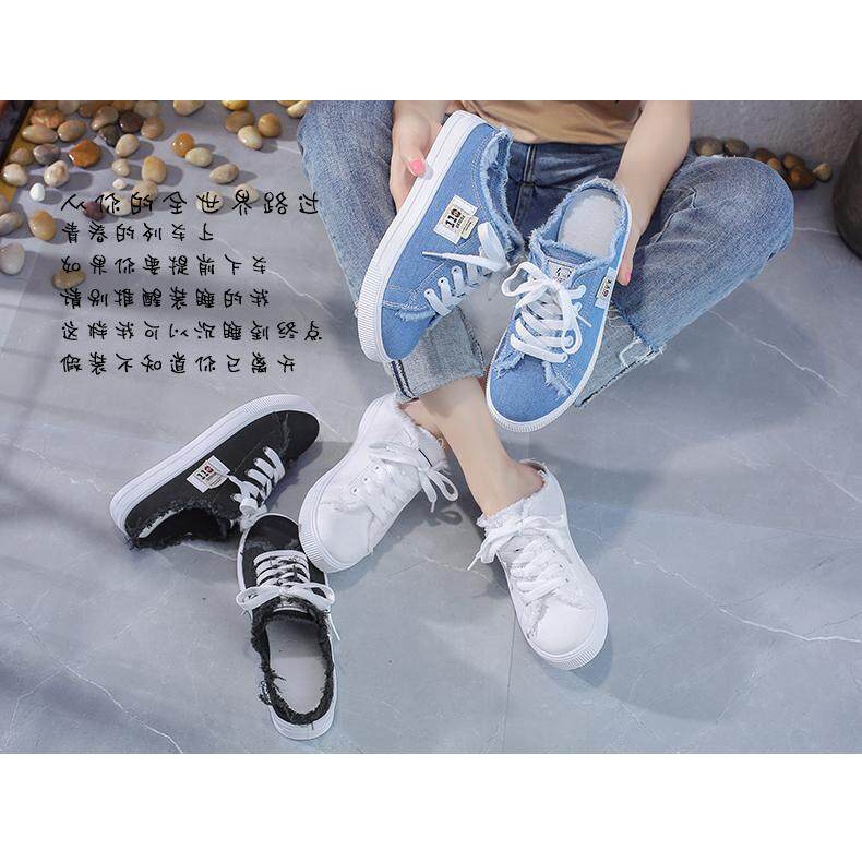 Giày Thể Thao Màu Trắng Chống Trượt Phong Cách Hàn Quốc Cho Nữ TYT081 Marquise1997