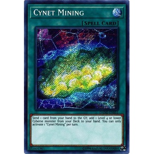 [Mã 155ELSALE giảm 7% đơn 300K] Thẻ bài Yugioh - TCG - Cynet Mining / DANE-EN051'