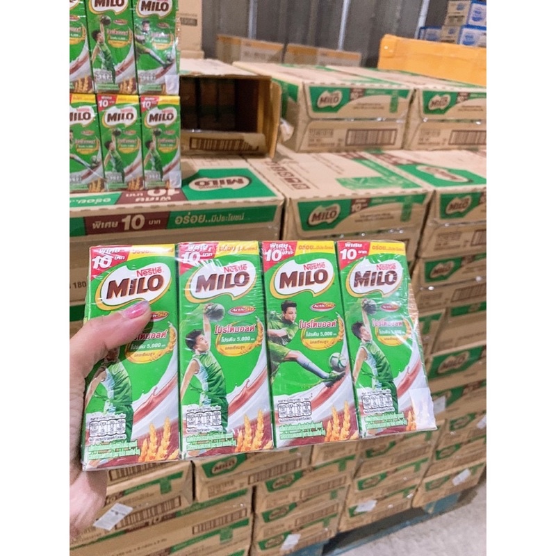 (Lốc 6 hộp) Sữa Milo Thái hộp 180ml date xa 2023