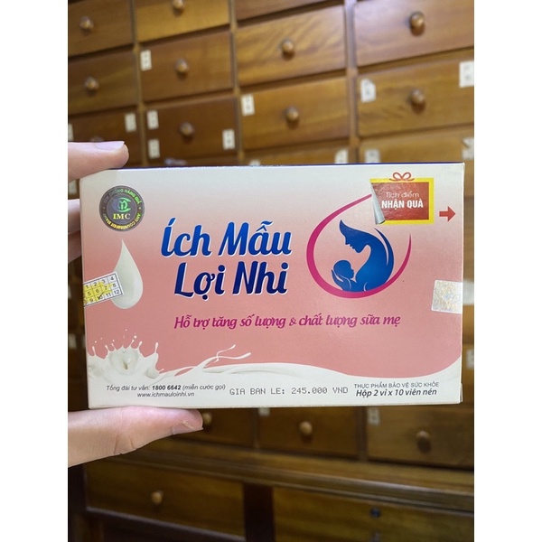 Ích Mẫu Lợi Nhi - bồi bổ khí huyết, dáng thon, lợi sữa cho mẹ sau sinh