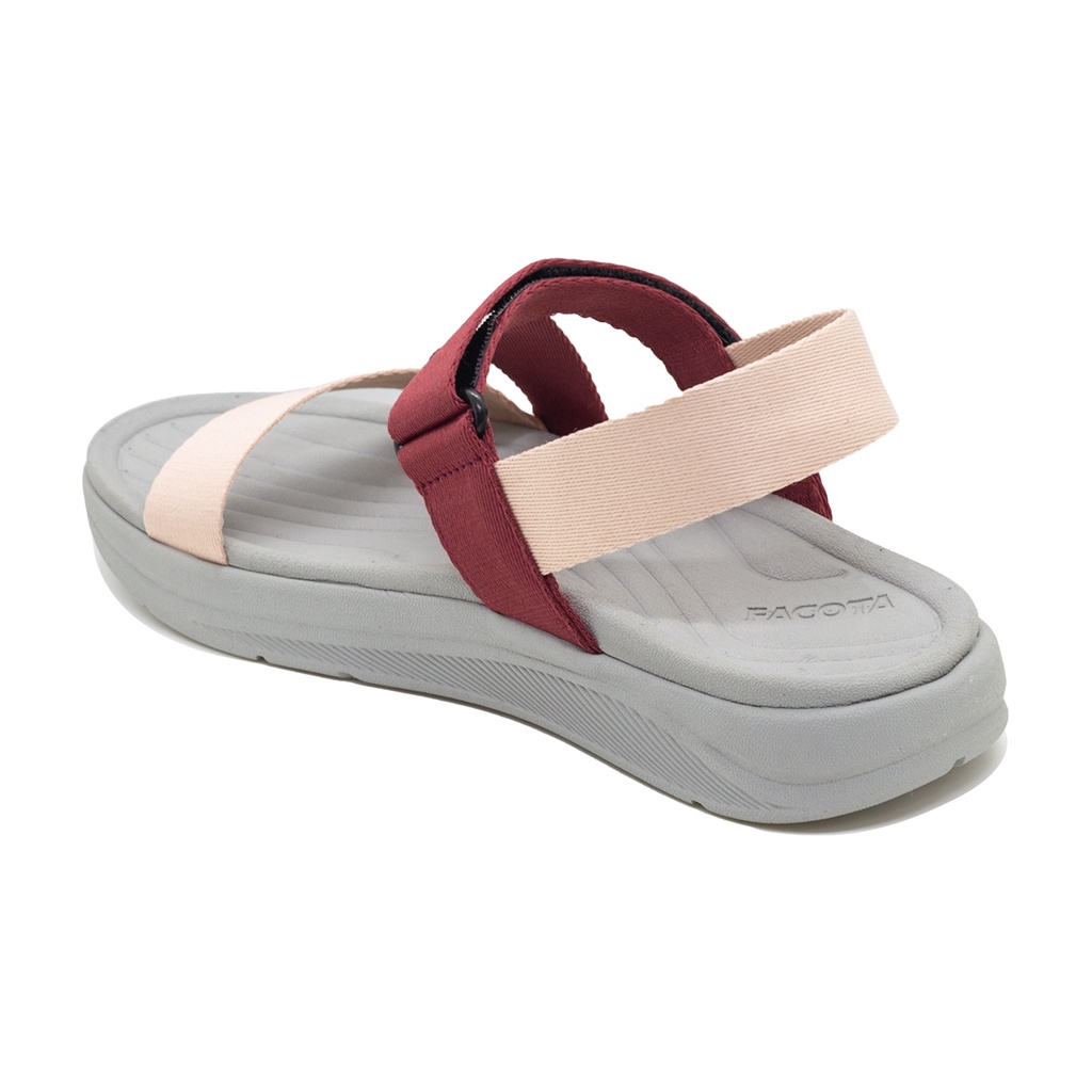 FACOTA │Giày Sandal Unisex thể thao Facota V6 R10 - HỒNG PHỐI ĐẾ XÁM