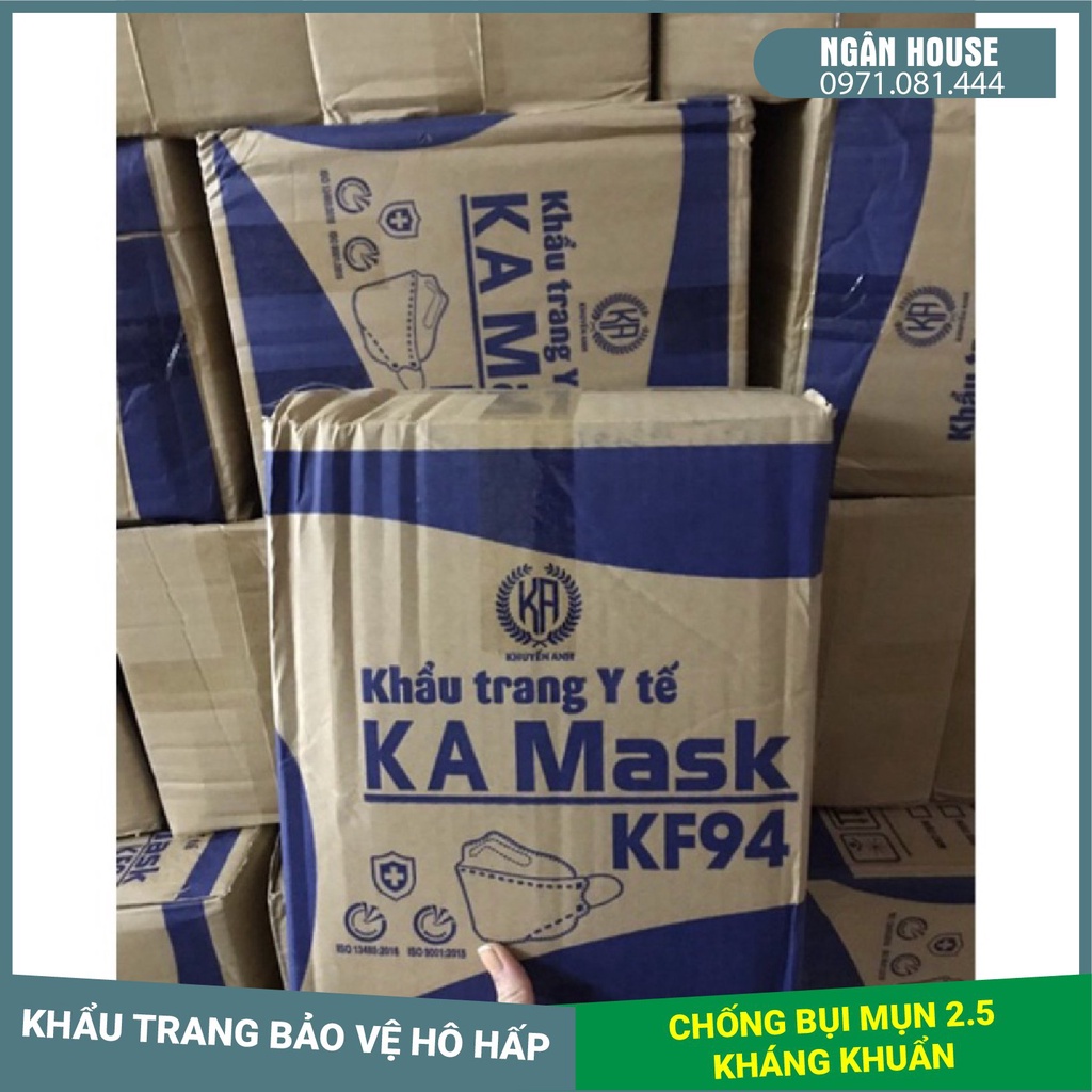 (Giá sỉ) Thùng 300 Chiếc Khẩu trang 4 Lớp KF94 KA 4D MASK Chống Bụi Mịn Và Kháng Khuẩn Hàng mới về | BigBuy360 - bigbuy360.vn