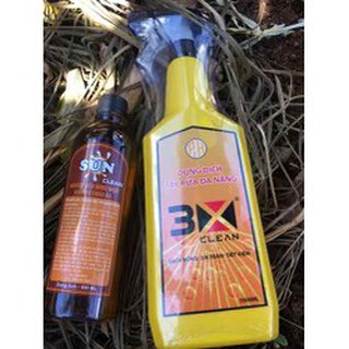 Combo dung dịch tẩy rửa dầu nhớt 3X và dung dịch tẩy rỉ sét Shiny