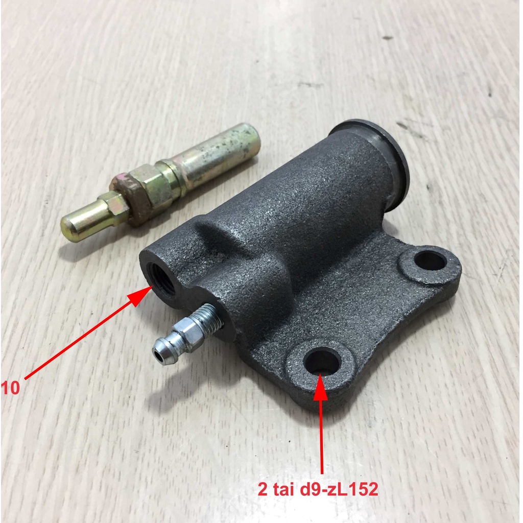 Tổng côn dưới (heo côn) xe tải 1.5 - 2.5 tấn, cổ F35, tâm lỗ 52mm, lỗ dầu M12. Mã SP BJ130/212