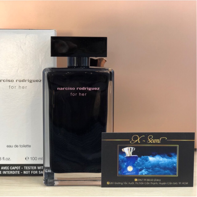 Nước Hoa Nữ TESTER Narciso For Her EDT 100ml
