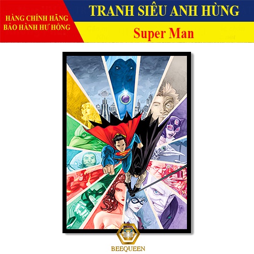 [MS26-50] Tranh Siêu Anh Hùng Super Man