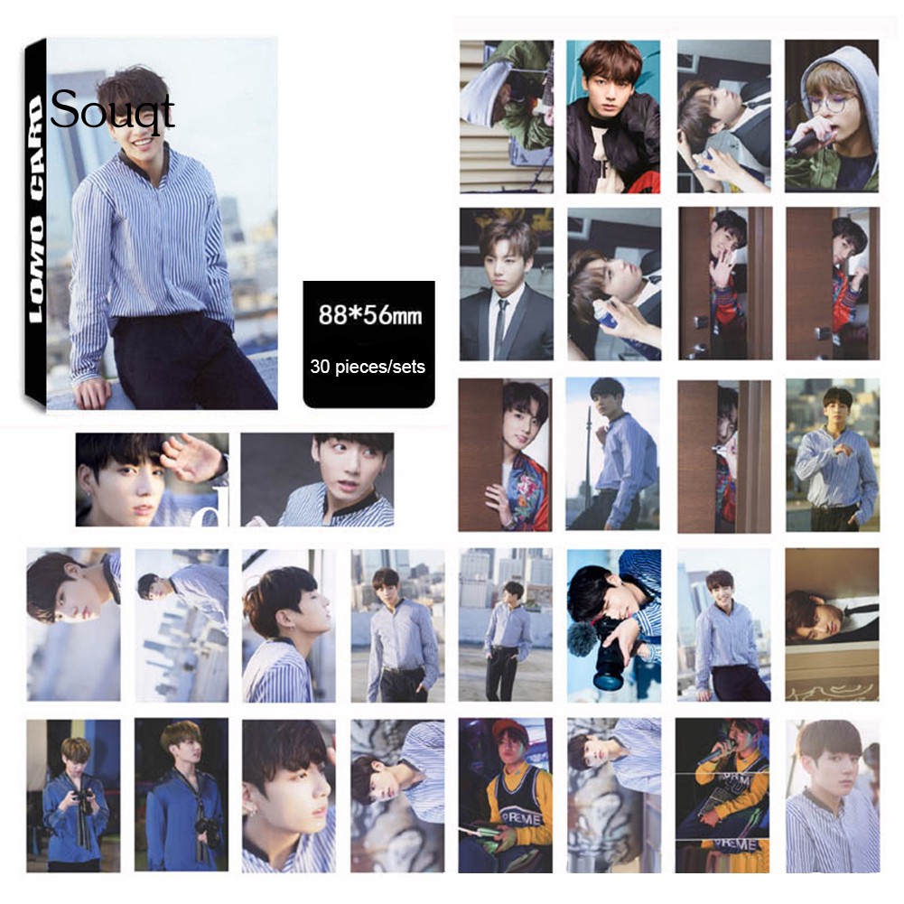 SQ 30Pcs KPOP BTS BangTan Boys Photo Album Photocard Postcard Collectibles Gift