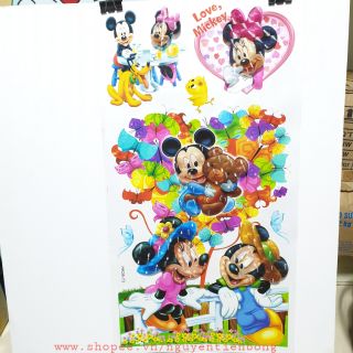 Decal dán tường trang trí love mk