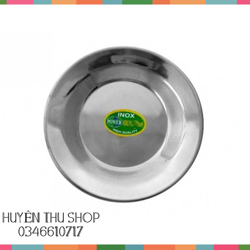 Đĩa inox các cỡ chất liệu inox không gỉ