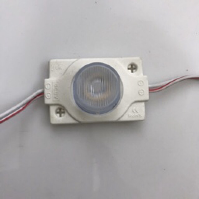 Dây led mắt trâu 1 bóng rọi công suất 1,5W chuyên làm biển hút nổi,hắt cạnh biển quảng cáo (dây 20 bóng)