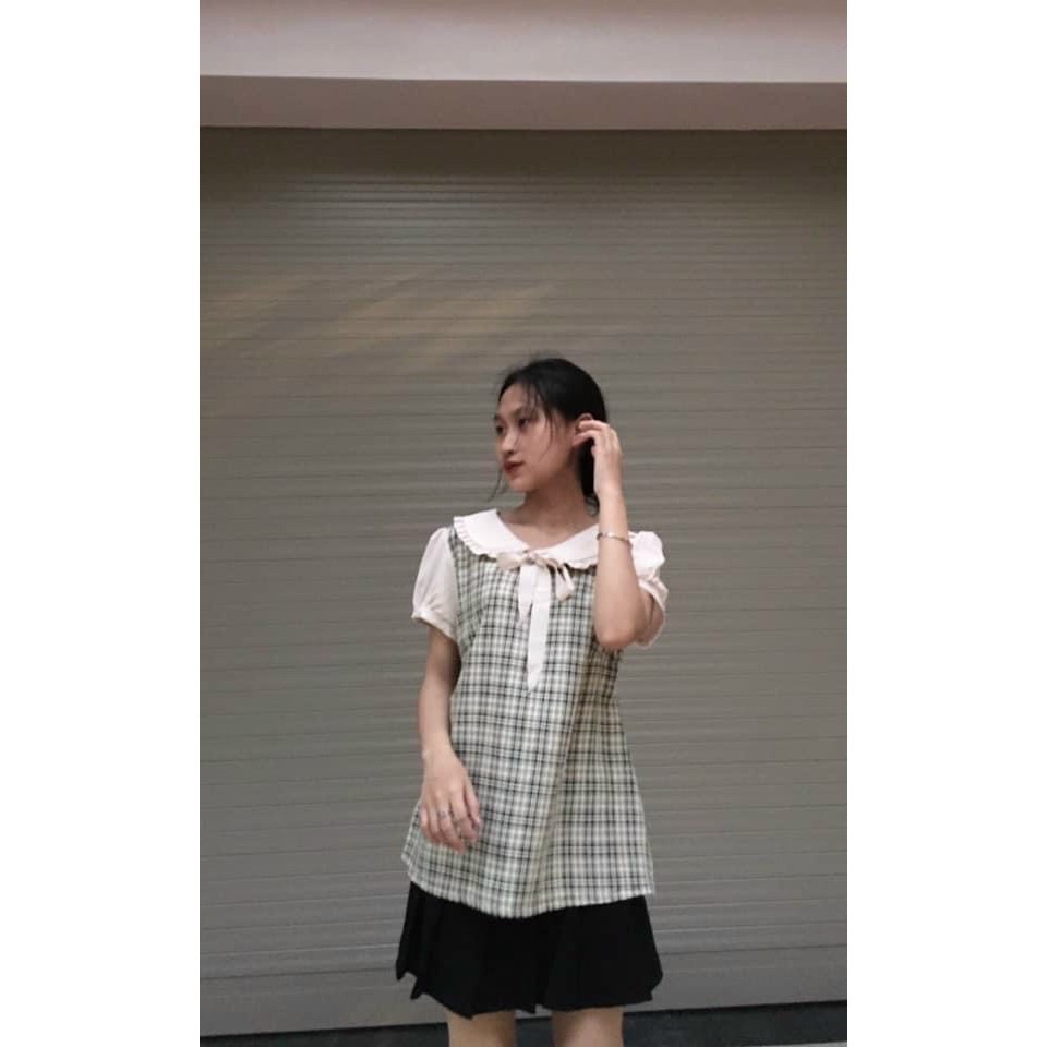 [SIÊU PHẨM] Aó bầu thời trang thiết kế chất kẻ Hàn đẹp freesize từ 40 đến 65kg