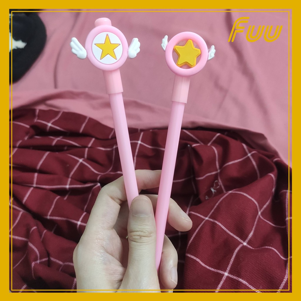 Bút kim Sakura Thủ Lĩnh Thẻ Bài  mực đen mẫu 3