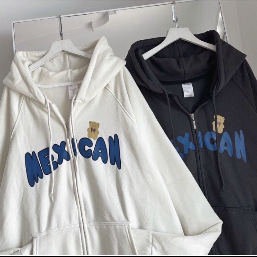 Áo Khoác Hoodie Unisex MEXICAN Vải Nỉ Ngoại Mềm Mịn Phong Cách Ulzzang Unisex Cực Hot trend